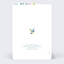Carte remerciement mariage Floral Atmosphere Verso