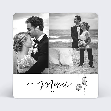 Remerciements Mariage Liberté