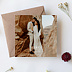 Carte remerciement mariage Trait de Crayon Après 1