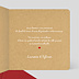 Carte remerciement mariage Papa & Maman Intérieur Droit