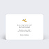 Carte remerciement mariage Oliviers Verso