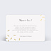 Remerciements mariage Paillettes Chic
