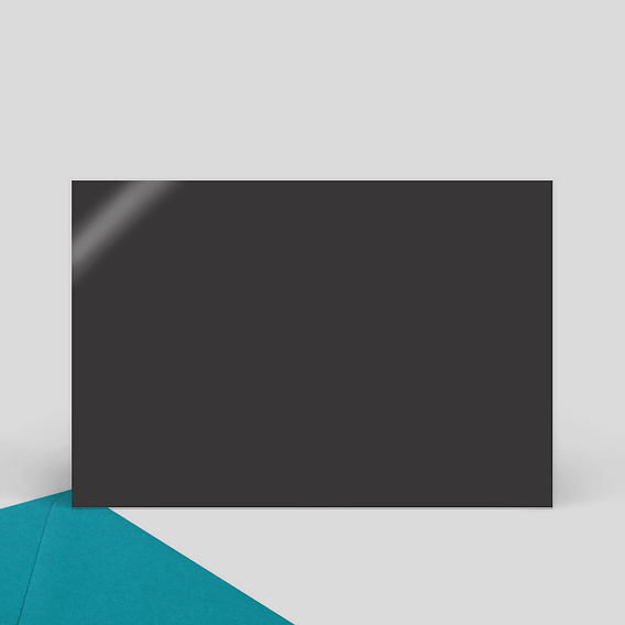 Carte remerciement mariage Etiquette Poudrée Verso