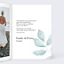 Remerciements mariage Botanique