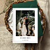 Carte remerciement mariage Polaroid Simple