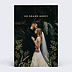 Remerciements mariage Fleurs Ocre