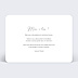 Remerciements mariage Charme Classique