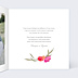 Remerciements mariage Ronde de Fleurs