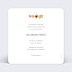 Remerciements mariage Bouquet Printanier