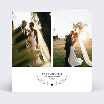 Remerciements Mariage Remerciement Mariage Cur Bucolique