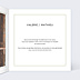 Remerciements mariage Graphique