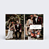 Remerciements mariage Etiquette Poudrée