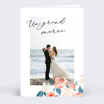 Remerciements Mariage Envole Florale