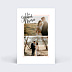 Remerciements mariage Cadre Typographique II