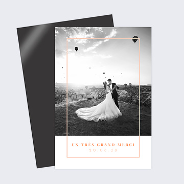 Remerciements Mariage Joli filet