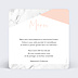 Remerciements mariage Marbre