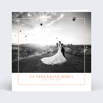 Remerciements Mariage Joli filet