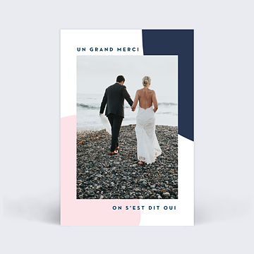Remerciements Mariage Oh Boy! 