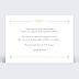 Remerciements mariage Losange Fleuri