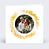 Remerciements mariage Dorure Couronne Photo