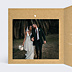 Remerciements mariage Just Married Kraft