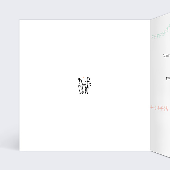 Remerciements mariage Mariage Illustré