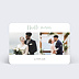Carte remerciement mariage Cinematic II