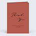 Carte remerciement mariage Happy Hours Recto