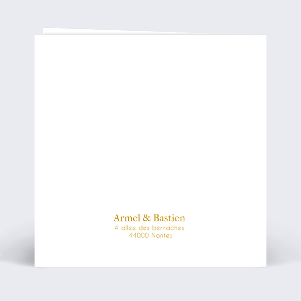 Remerciements Mariage Fairy Lights Verso
