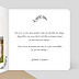 Remerciements mariage Just married floral simple