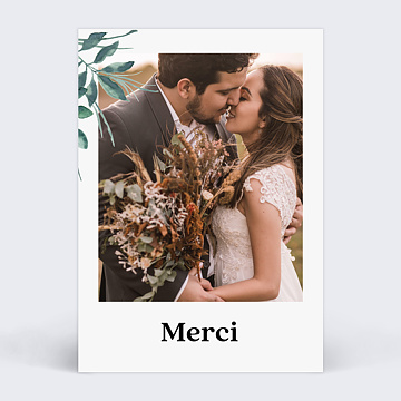 Remerciements Mariage Luxe