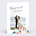 Remerciements mariage Envolée Florale