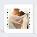 Carte remerciement mariage Cœur Bucolique Intérieur Gauche