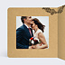 Carte remerciement mariage Couronne de Graminées Intérieur Gauche