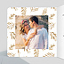 Carte remerciement mariage Golden Jungle Intérieur Gauche