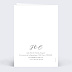 Remerciements mariage Envolée Florale