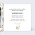 Remerciements mariage Golden Jungle