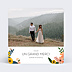Remerciements mariage Bouquet Printanier