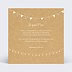 Carte remerciement mariage Bucolique Simple Verso