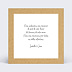 Carte remerciement mariage Bucolique Verso