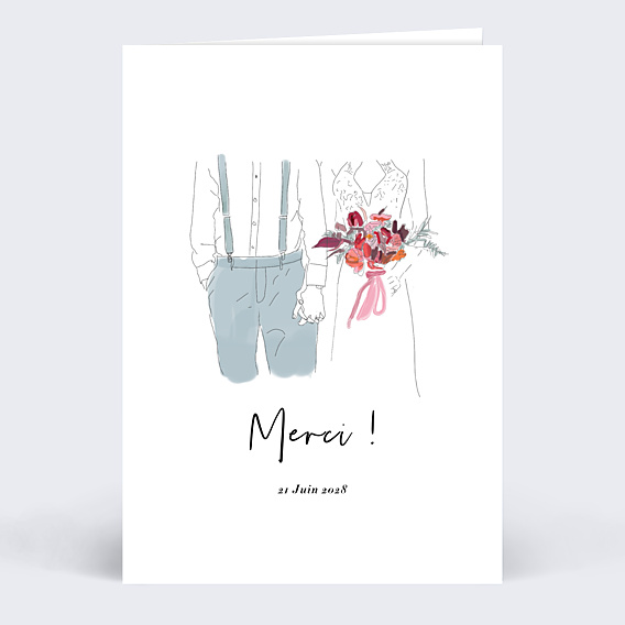 Remerciements mariage Il Était une Fois