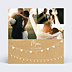 Remerciements mariage Bucolique