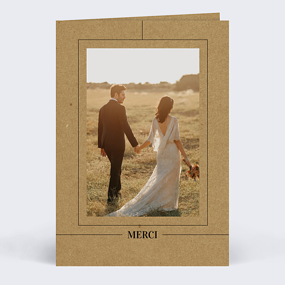 Remerciements mariage Modernkraft