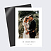 Carte remerciement mariage Polaroid Simple
