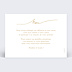 Remerciements mariage Effet Manuscrit