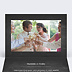 Carte remerciement mariage Joli Photomaton Intérieur Gauche