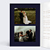 Remerciements mariage Fleurs Ocre