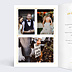 Remerciements mariage Epuré Ocre