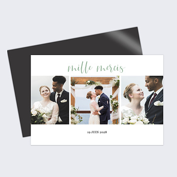 Remerciements Mariage Cinematic III