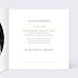 Carte remerciement mariage Dorure Couronne Photo Intérieur Droit
